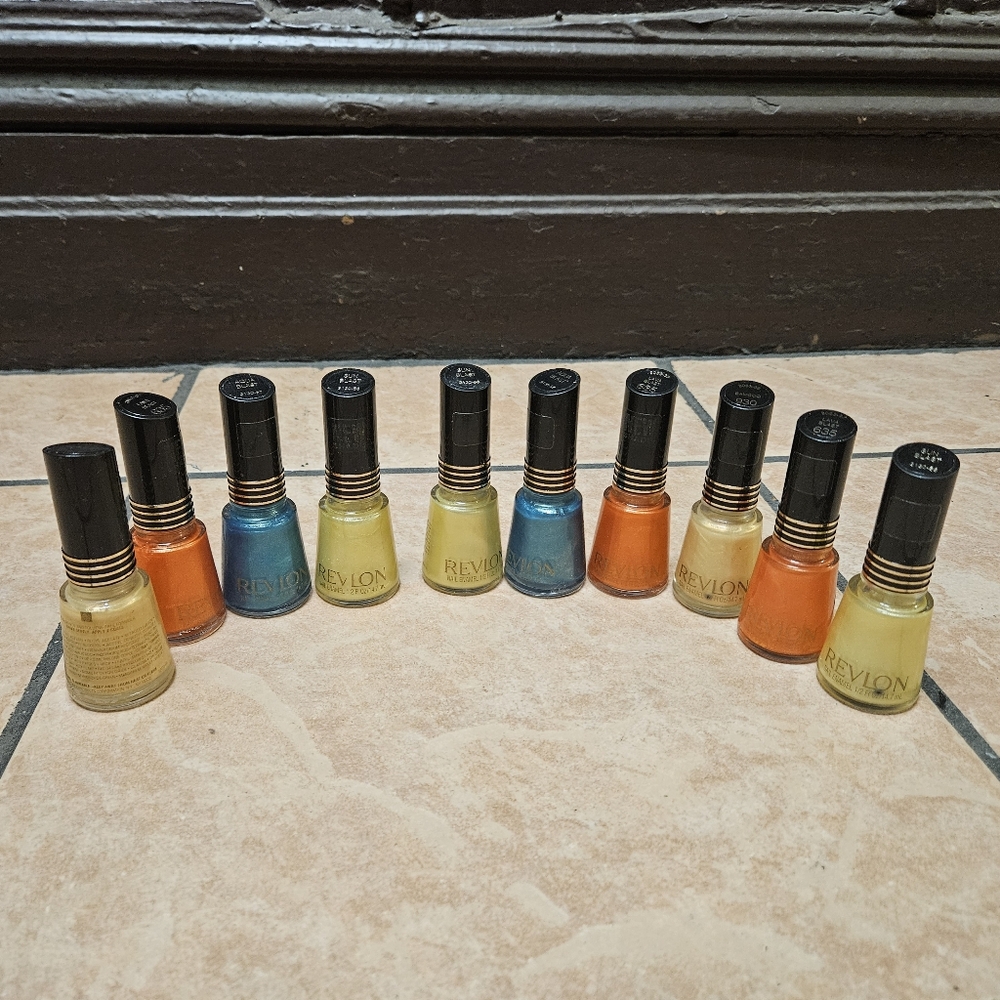 Revlon Nail Polish Brand NEW 10 BOTTLES